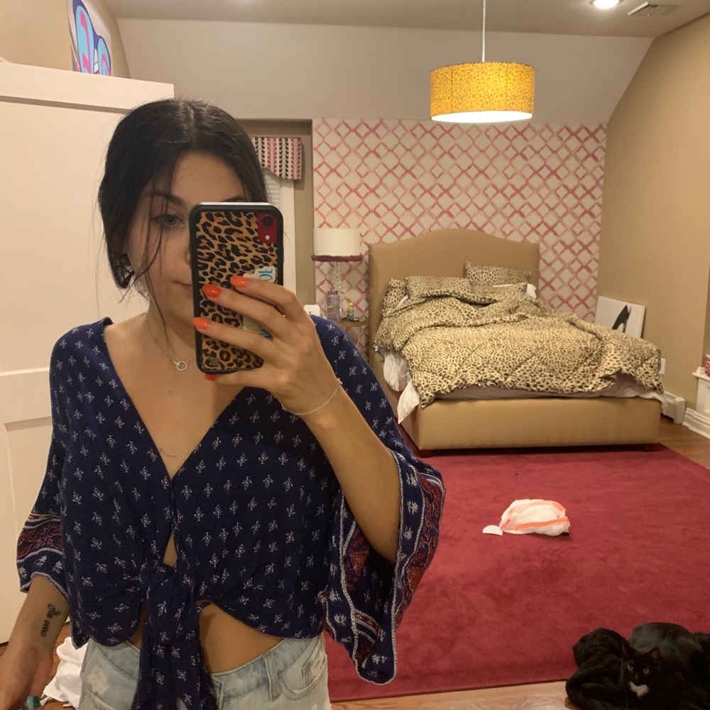 Free people long sleeve top